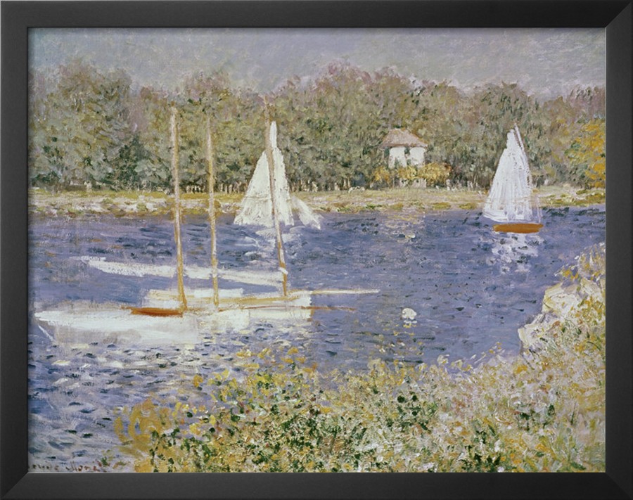 Basin D Argenteuil-Claude Monet Painting
